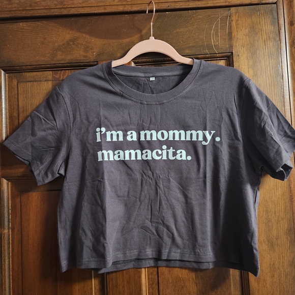 I'm A Mommy Crop Top - Picture 5 of 5